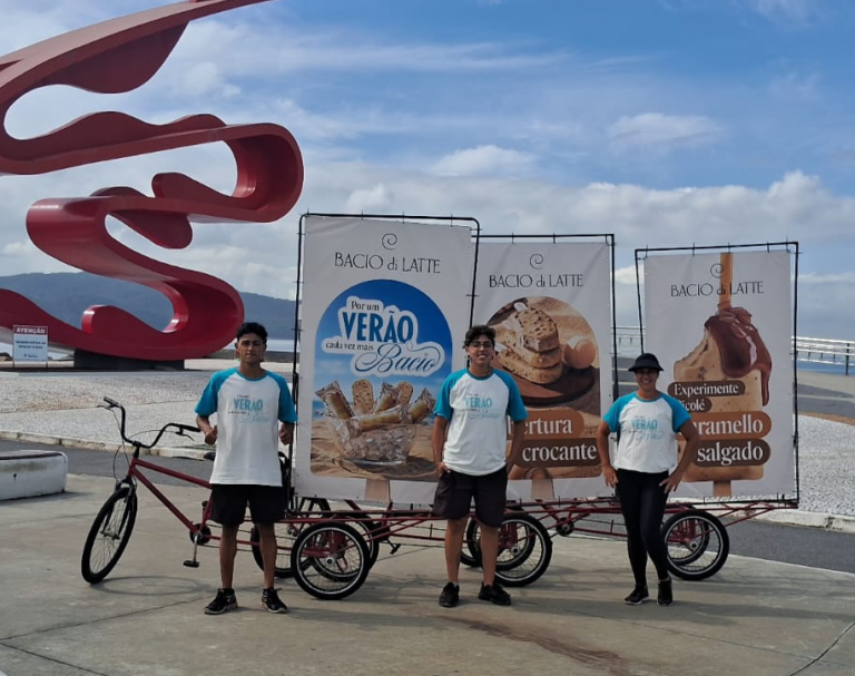 baccio di late bikedoor sama comunicacao ooh